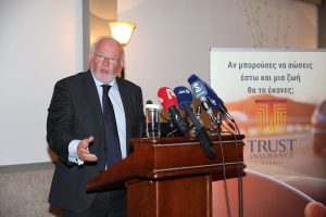 Ο πρόεδρος του Δ.Σ της Trust κύριος Κρις Γεωργιάδης