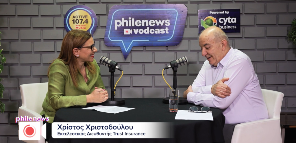 Trust Insurance Philenews Vodcast with CEO Mr Christos Christodoulou