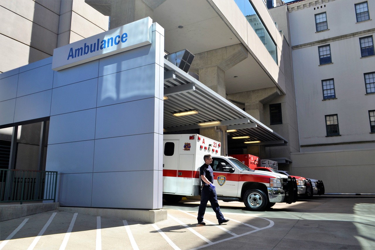 emergency room ambulance in Cyprus hospital
